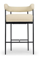 Metal Framed Curved Bar Stool | NV Gallery Arcade | Oroatrade.com