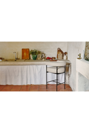 Metal Framed Curved Bar Stool | NV Gallery Arcade | Oroatrade.com