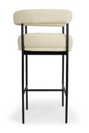 Metal Framed Curved Bar Stool | NV Gallery Arcade | Oroatrade.com