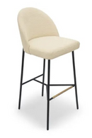 White Arched Bar Stool | NV Gallery Bane | Oroatrade.com