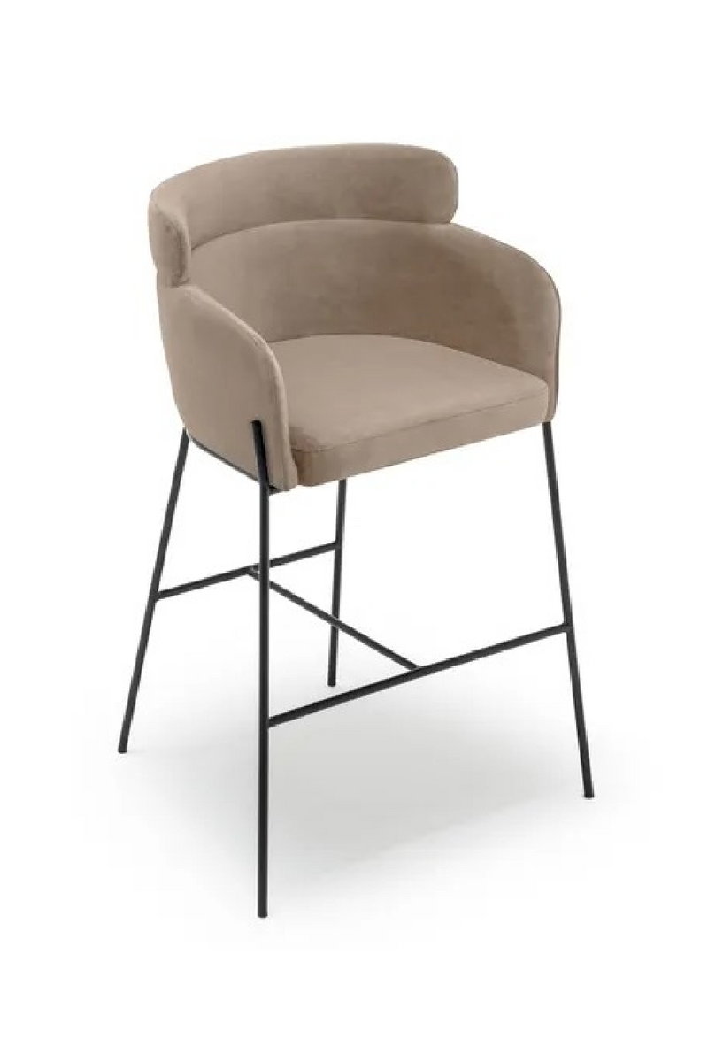 Layered Curve Back Counter Stool | NV Gallery Baron | Oroatrade.com