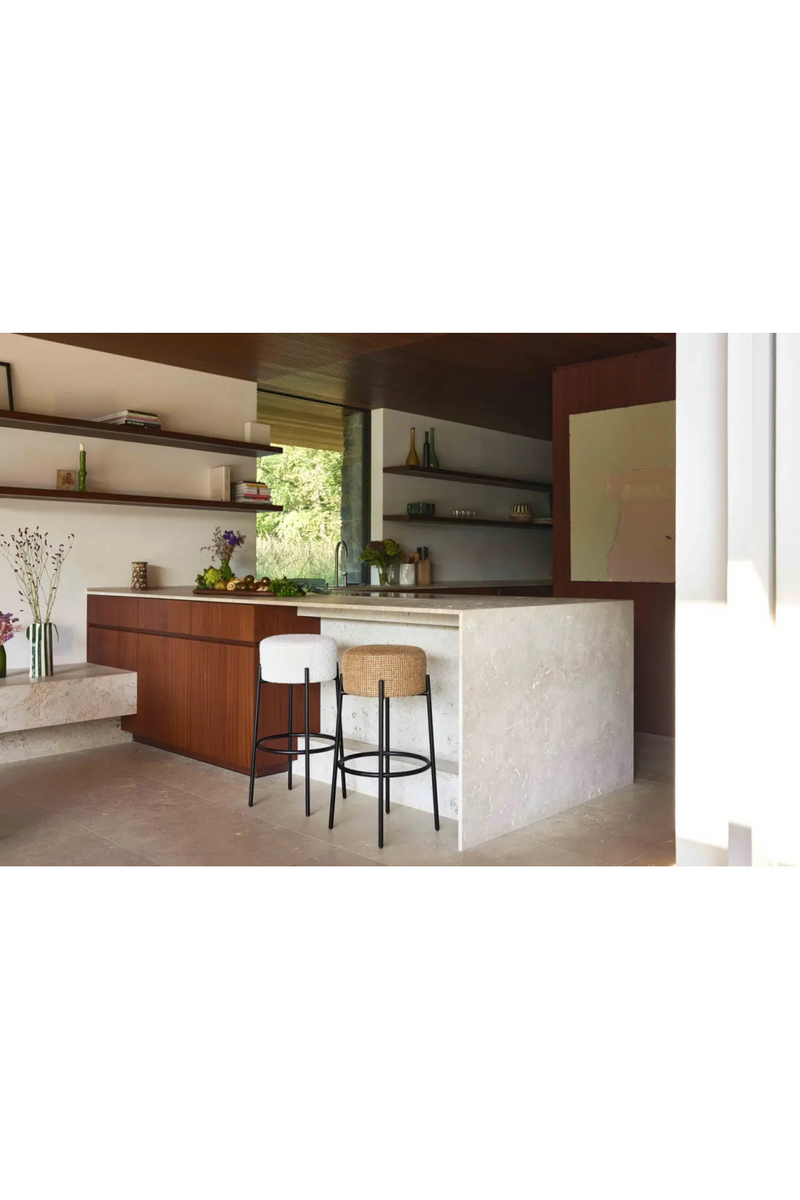 Round Seat Bar Stool | NV Gallery Bismi | Oroatrade.com