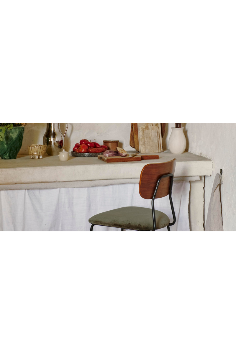 Wooden Back Bar Stool | NV Gallery Eero