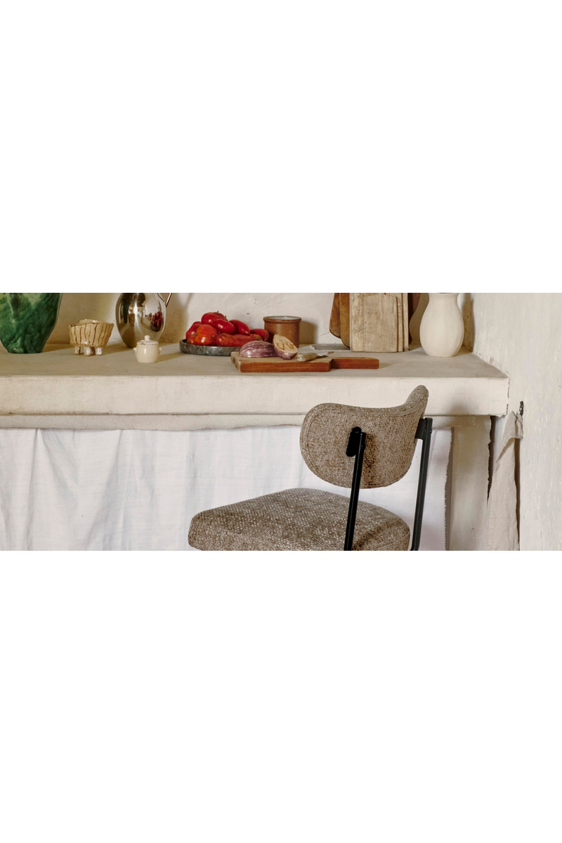 Curved Back Bar Stool | NV Gallery Jasper | Oroatrade.com