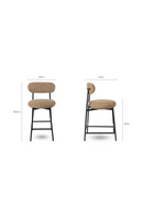 Round Seat Bar Stool | NV Gallery Maia | Oroatrade.com