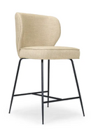 Piped Upholstered Bar Stool | NV Gallery Wayne | Oroatrade.com