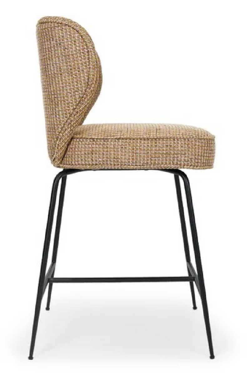 Piped Upholstered Bar Stool | NV Gallery Wayne | Oroatrade.com