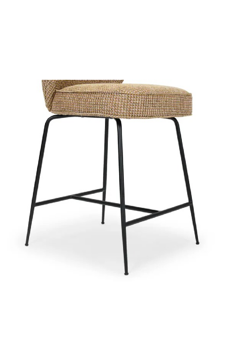 Piped Upholstered Bar Stool | NV Gallery Wayne | Oroatrade.com