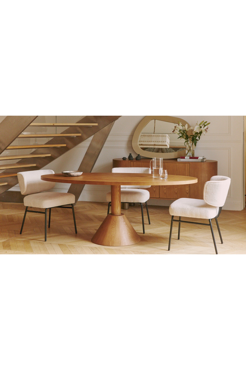 Minimalist Upholstered Dining Chair | NV Gallery Abby | Oroatrade.com