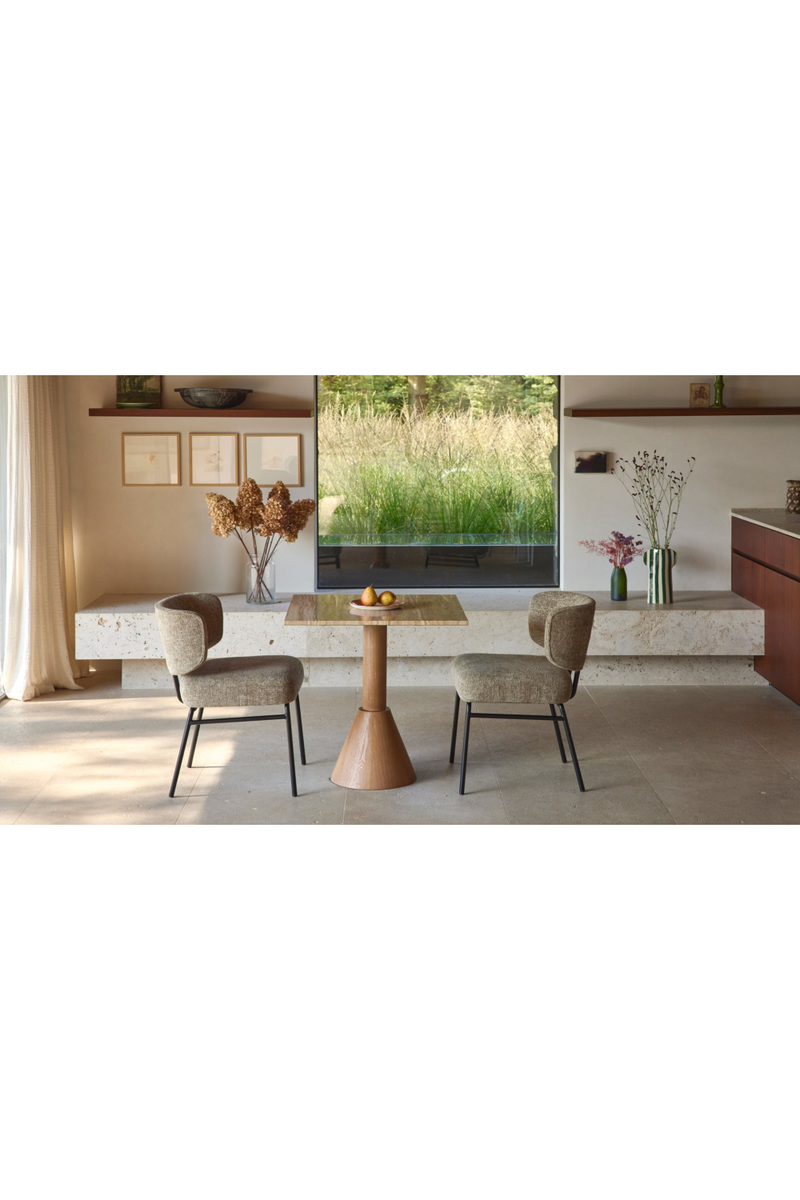 Minimalist Upholstered Dining Chair | NV Gallery Abby | Oroatrade.com