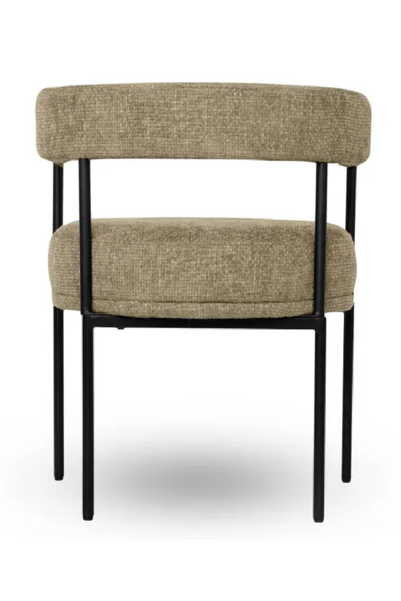 Metal Framed Curved Dining Chair | NV Gallery Arcade | Oroatrade.com
