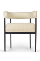 Metal Framed Curved Dining Chair | NV Gallery Arcade | Oroatrade.com