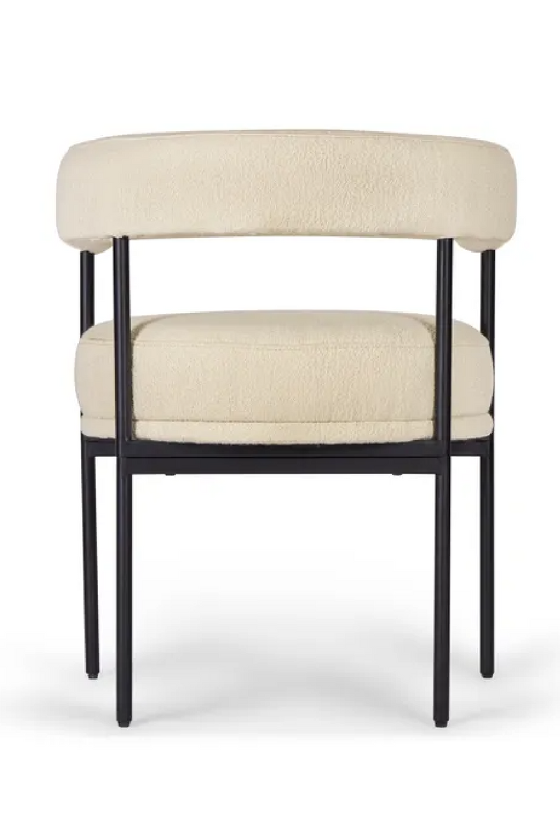 Metal Framed Curved Dining Chair | NV Gallery Arcade | Oroatrade.com