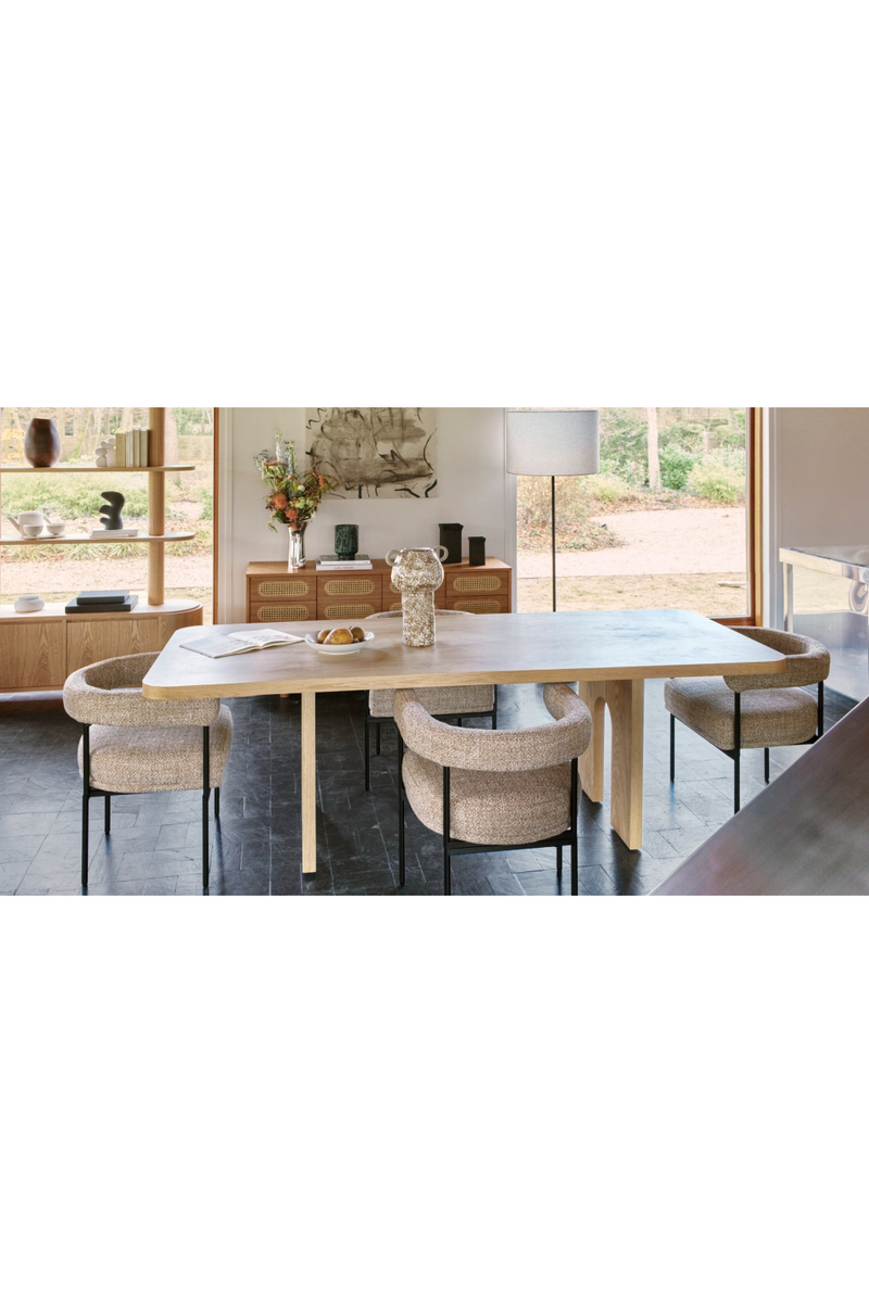 Curved Back  Dining Chair | NV Gallery Arcade | Oroatrade.com
