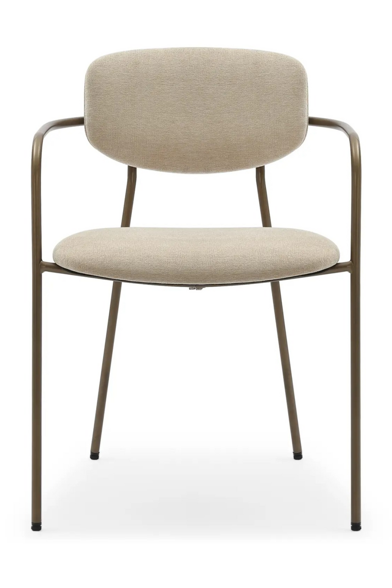 Iron-Framed Stackable Dining Chairs (2) | NV Gallery Aya | Oroatrade.com