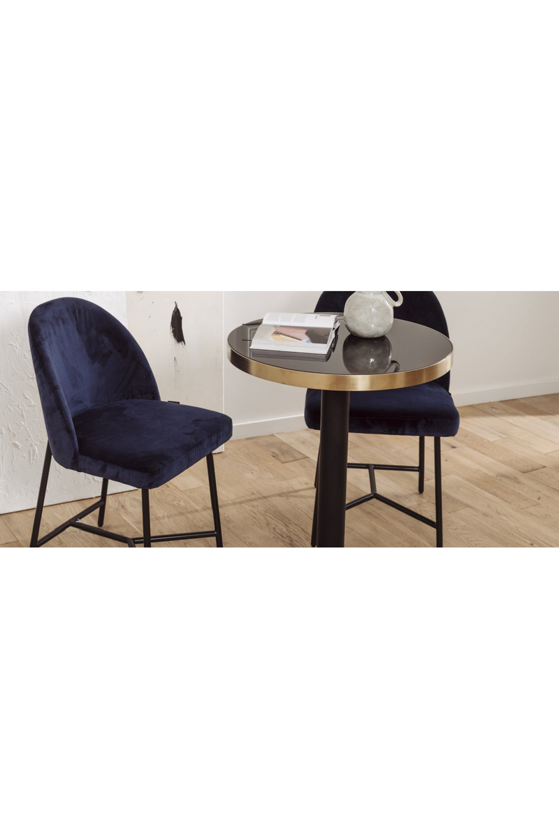 White Boucl√© Dining Chair | NV Gallery Bane | Oroatrade.com