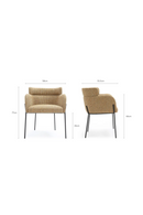 Layered Curve Back Dining Chair | NV Gallery Baron | Oroatrade.com