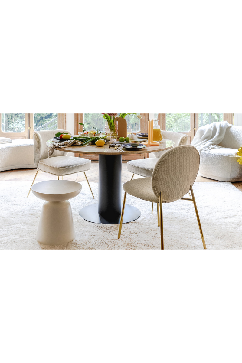 Round Back Dining Chair | NV Gallery Blaze | Oroatrade.com
