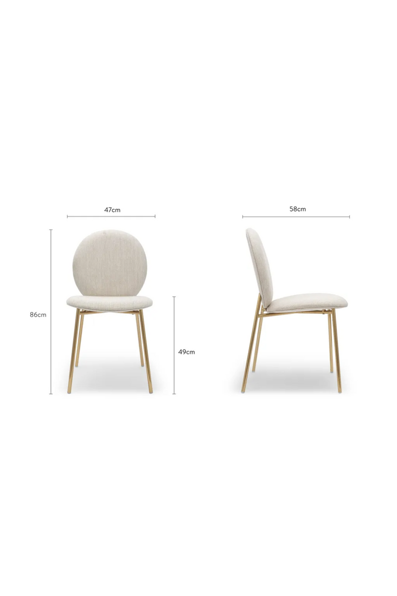 Round Back Dining Chair | NV Gallery Blaze