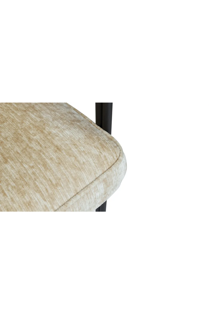 Satin Beige Dining Chair | NV Gallery Iris | Oroatrade.com