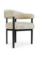 Satin Beige Dining Chair | NV Gallery Iris | Oroatrade.com