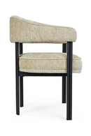 Satin Beige Dining Chair | NV Gallery Iris | Oroatrade.com