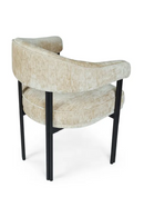 Satin Beige Dining Chair | NV Gallery Iris | Oroatrade.com