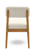 Wood Framed Boucl√© Dining Chair | NV Gallery Lilay | Oroatrade.com