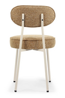 Minimalist Brown Tweed Dining Chair | NV Gallery Milo | Oroatrade.com