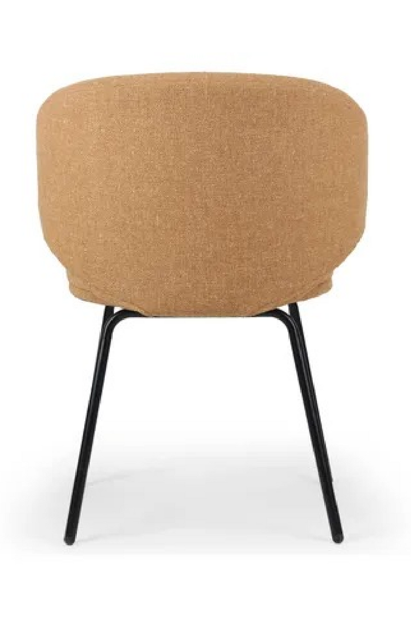 Curved Tweed Dining Chair | NV Gallery Savio | Oroatrade.com