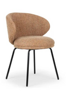Curved Tweed Dining Chair | NV Gallery Savio | Oroatrade.com