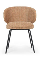 Curved Tweed Dining Chair | NV Gallery Savio | Oroatrade.com