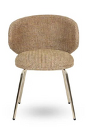 Curved Tweed Dining Chair | NV Gallery Savio | Oroatrade.com