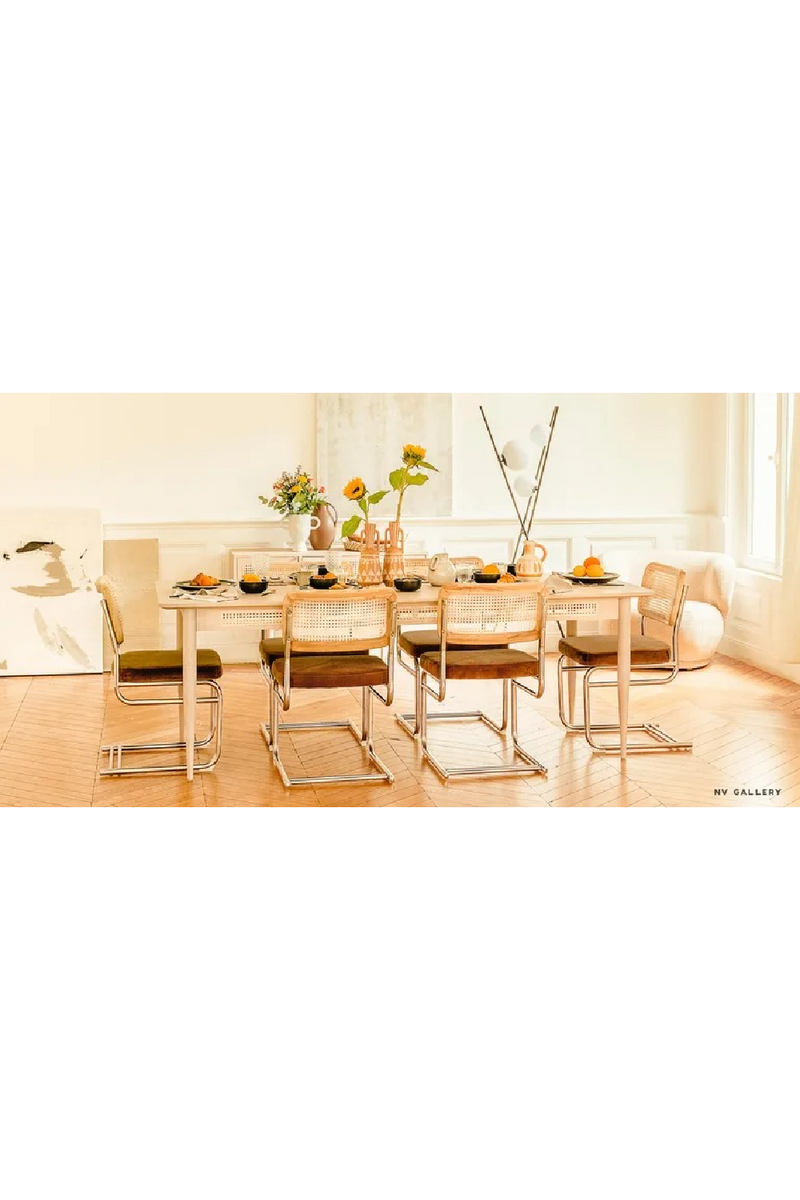 Weave Cane Dining Chair | NV Gallery Uberto | Oroatrade.com