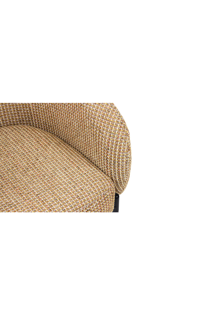 Yellow Tweed Dining Chair | NV Gallery Volta | Oroatrade.com