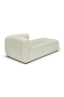 White Boucle Chaise Lounge | NV Gallery Belize | Oroatrade.com