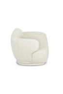 Ecru Boucl√© Chaise Lounge | NV Gallery Giulia | Oroatrade.com