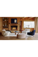 Ecru Boucl√© Chaise Lounge | NV Gallery Giulia | Oroatrade.com