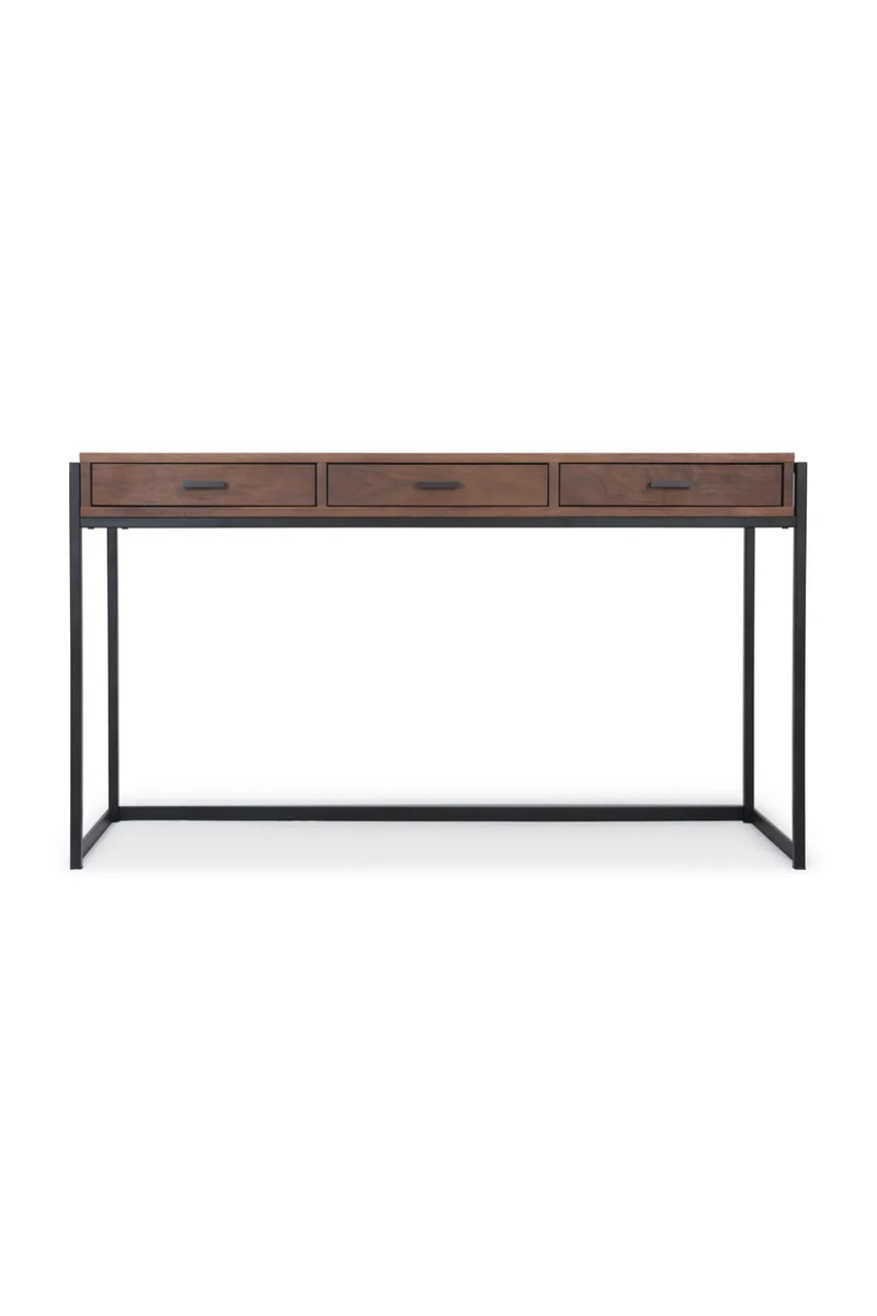 Walnut 3-Drawer Desk | NV Gallery Bruce | Oroatrade.com
