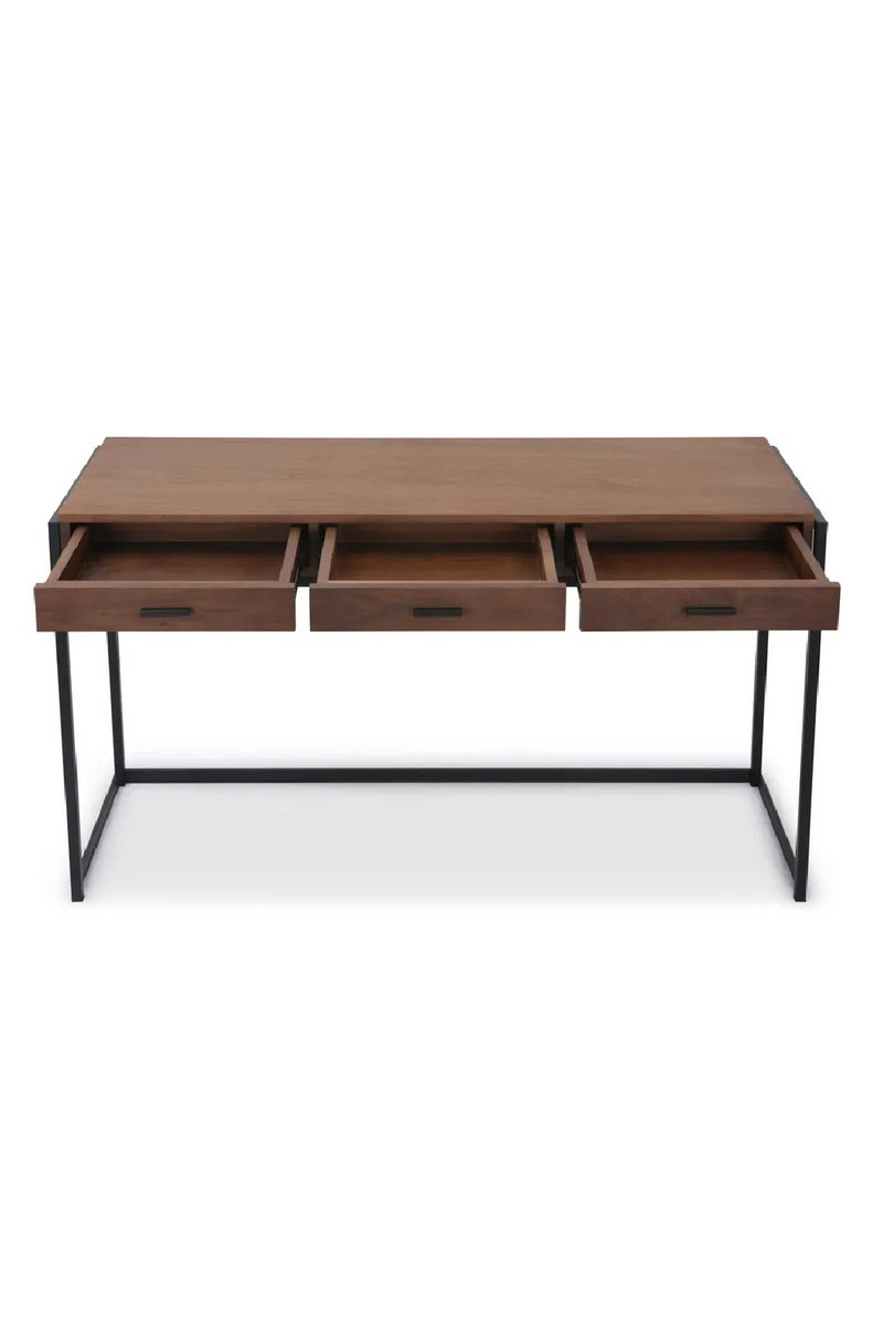 Walnut 3-Drawer Desk | NV Gallery Bruce | Oroatrade.com