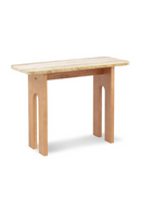 Travertine Top Console Table | NV Gallery Danbury | Oroatrade.com