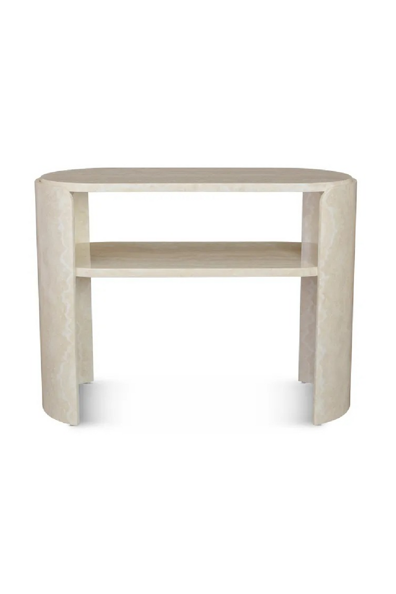 Oval Wooden Console Table | NV Gallery Elipse | Oroatrade.com