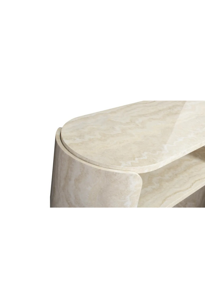 Oval Wooden Console Table | NV Gallery Elipse | Oroatrade.com