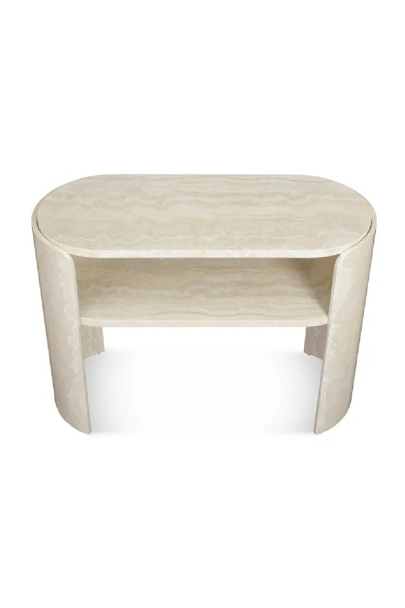 Oval Wooden Console Table | NV Gallery Elipse | Oroatrade.com
