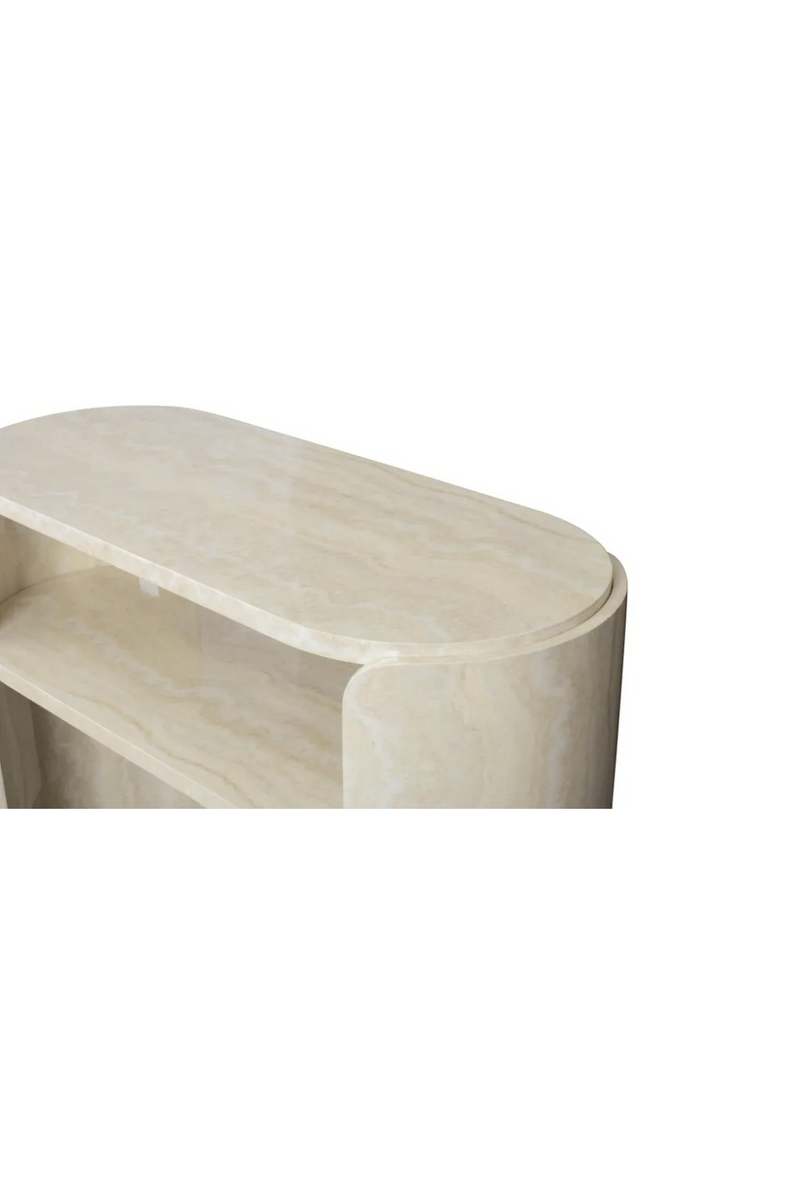 Oval Wooden Console Table | NV Gallery Elipse | Oroatrade.com