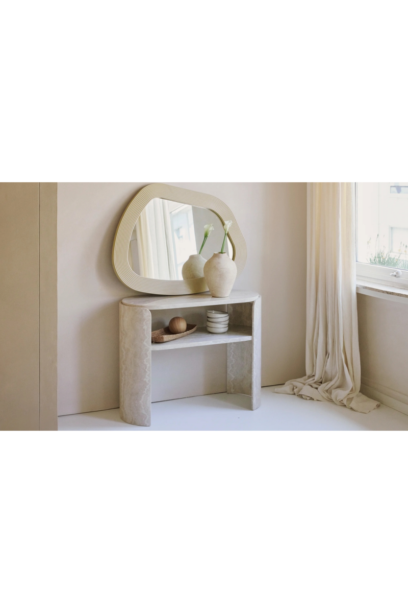 Oval Wooden Console Table | NV Gallery Elipse | Oroatrade.com