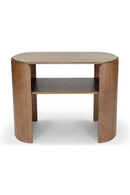 Wooden Oval Console Table | NV Gallery Elipse | Oroatrade.com