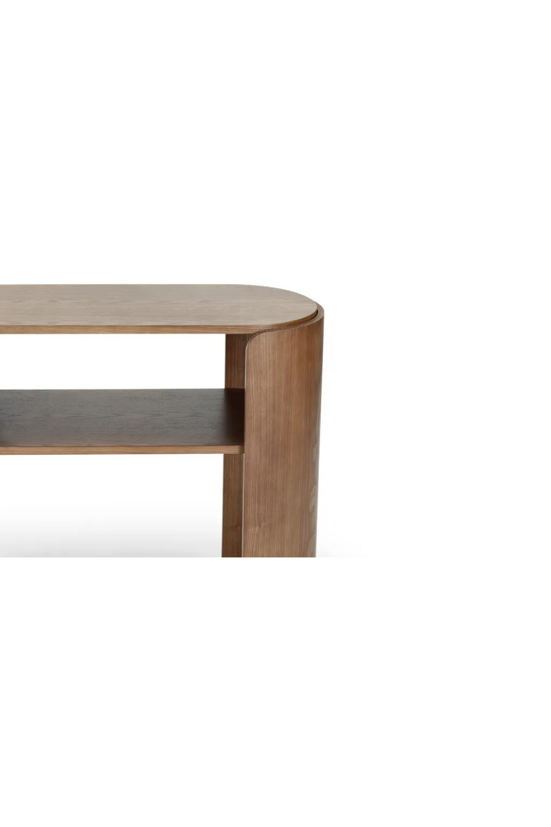 Wooden Oval Console Table | NV Gallery Elipse | Oroatrade.com