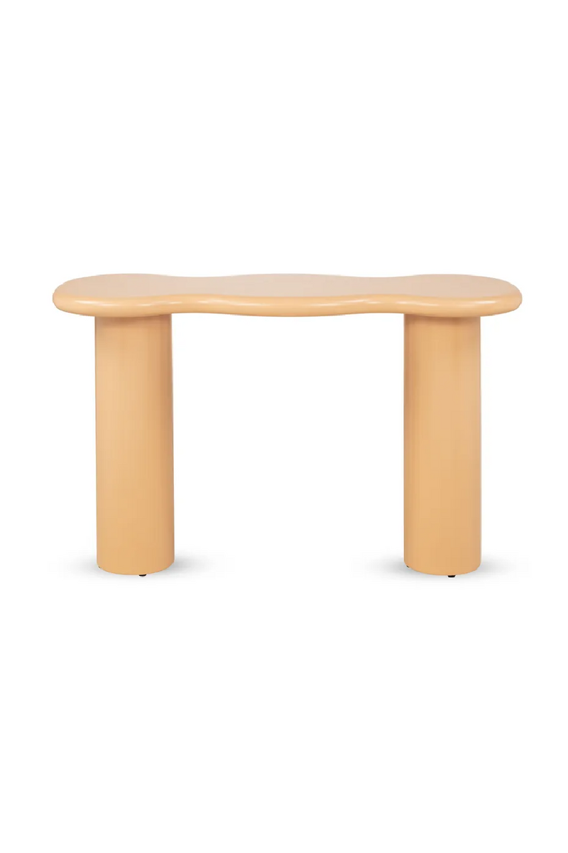 Organic Shaped Console Table | NV Gallery Onda | Oroatrade.com