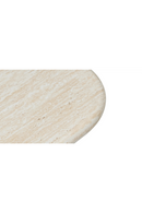 Layered Base Travertine Console Table | NV Gallery Artemis | Oroatrade.com